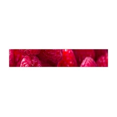 Raspberries Premium Plush Fleece Scarf (mini) by artworkshop