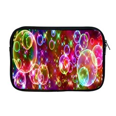 Rainbow Spectrum Bubbles Apple Macbook Pro 17  Zipper Case by artworkshop