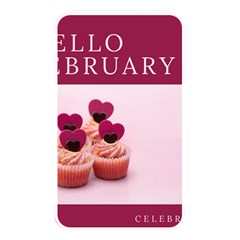 Hello February Text And Cupcakes Memory Card Reader (rectangular) by artworkshop