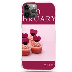 Hello February Text And Cupcakes Iphone 12 Pro Max Tpu Uv Print Case by artworkshop