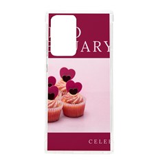 Hello February Text And Cupcakes Samsung Galaxy Note 20 Ultra Tpu Uv Case by artworkshop