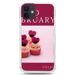 Hello February Text And Cupcakes Iphone 12 Mini Tpu Uv Print Case	 by artworkshop