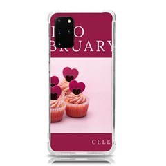 Hello February Text And Cupcakes Samsung Galaxy S20plus 6 7 Inch Tpu Uv Case by artworkshop