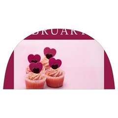 Hello February Text And Cupcakes Anti Scalding Pot Cap