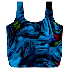 Texture Background Full Print Recycle Bag (xxl)