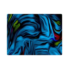 Texture Background One Side Premium Plush Fleece Blanket (mini)