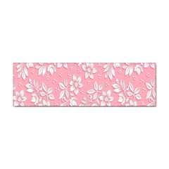 Texture With White Flowers Sticker Bumper (10 Pack) by artworkshop