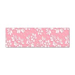 Texture With White Flowers Sticker Bumper (10 pack) Front