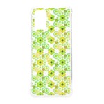 Bitesize Flowers Pearls And Donuts Yellow Green Check White Samsung Galaxy S20Plus 6.7 Inch TPU UV Case Front