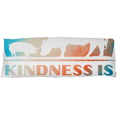 Vegan Animal Lover T- Shirt Kindness Is Everything Vegan Animal Lover T- Shirt Body Pillow Case Dakimakura (two Sides) by maxcute