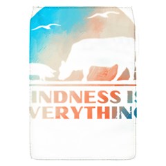 Vegan Animal Lover T- Shirt Kindness Is Everything Vegan Animal Lover T- Shirt Removable Flap Cover (s) by maxcute