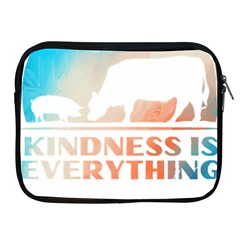 Vegan Animal Lover T- Shirt Kindness Is Everything Vegan Animal Lover T- Shirt Apple Ipad 2/3/4 Zipper Cases by maxcute