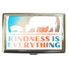 Vegan Animal Lover T- Shirt Kindness Is Everything Vegan Animal Lover T- Shirt Cigarette Money Case by maxcute