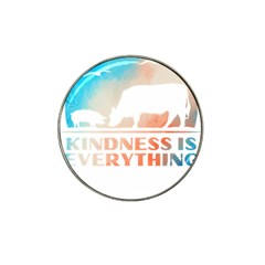 Vegan Animal Lover T- Shirt Kindness Is Everything Vegan Animal Lover T- Shirt Hat Clip Ball Marker (10 Pack)