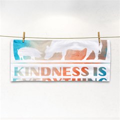 Vegan Animal Lover T- Shirt Kindness Is Everything Vegan Animal Lover T- Shirt Hand Towel by maxcute