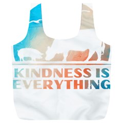 Vegan Animal Lover T- Shirt Kindness Is Everything Vegan Animal Lover T- Shirt Full Print Recycle Bag (xxl) by maxcute