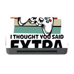 Video Gamer T- Shirt Exercise I Thought You Said Extra Lives - Gamer T- Shirt Memory Card Reader With Cf by maxcute