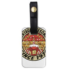 Vintage 1970 T- Shirt Vintage 1970 T- Shirt Luggage Tag (one Side) by maxcute