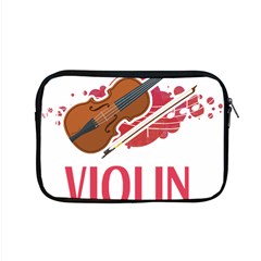 Violin T- Shirt Cool Girls Play Violin T- Shirt Apple Macbook Pro 15  Zipper Case by maxcute