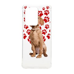 Vizsla Gifts T- Shirt Cool Vizsla Valentine Heart Paw Vizsla Dog Lover Valentine Costume T- Shirt Samsung Galaxy S20 Ultra 6 9 Inch Tpu Uv Case by maxcute