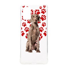 Weimaraner Gifts T- Shirt Cool Weimaraner Valentine Heart Paw Weimaraner Dog Lover Valentine Costume Samsung Galaxy S20plus 6 7 Inch Tpu Uv Case by maxcute