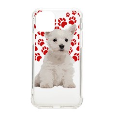 West Highland White Terrier Gift T- Shirt Cute West Highland White Terrier Valentine Heart Paw West Iphone 11 Pro 5 8 Inch Tpu Uv Print Case by maxcute