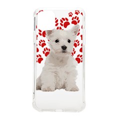 West Highland White Terrier Gift T- Shirt Cute West Highland White Terrier Valentine Heart Paw West Iphone 11 Pro Max 6 5 Inch Tpu Uv Print Case by maxcute