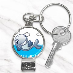 Whale Lovers T- Shirt Cute Whale Kids Water Sarcastic But Do I Have To  T- Shirt Nail Clippers Key Chain by maxcute