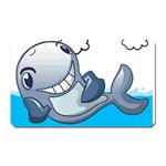 Whale Lovers T- Shirt Cute Whale Kids Water Sarcastic But Do I Have To  T- Shirt Magnet (Rectangular) Front