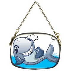 Whale Lovers T- Shirt Cute Whale Kids Water Sarcastic But Do I Have To  T- Shirt Chain Purse (one Side) by maxcute