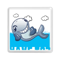 Whale Lovers T- Shirt Cute Whale Kids Water Sarcastic But Do I Have To  T- Shirt Memory Card Reader (square)