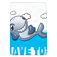 Whale Lovers T- Shirt Cute Whale Kids Water Sarcastic But Do I Have To  T- Shirt Removable Flap Cover (l) by maxcute