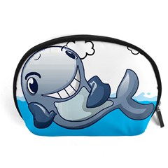 Whale Lovers T- Shirt Cute Whale Kids Water Sarcastic But Do I Have To  T- Shirt Accessory Pouch (large) by maxcute