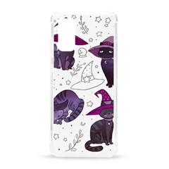 Witch Cat T- Shirt Cute Fantasy Space Witch Cats T- Shirt Samsung Galaxy S20 6 2 Inch Tpu Uv Case