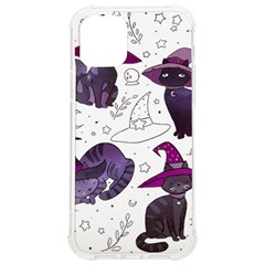 Witch Cat T- Shirt Cute Fantasy Space Witch Cats T- Shirt Iphone 12/12 Pro Tpu Uv Print Case