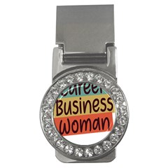 Woman T- Shirt Career Business Woman T- Shirt Money Clips (cz)  by maxcute