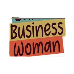 Woman T- Shirt Career Business Woman T- Shirt Cosmetic Bag (large) by maxcute