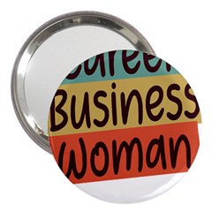 Woman T- Shirt Career Business Woman T- Shirt 3  Handbag Mirrors by maxcute