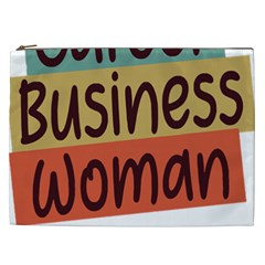 Woman T- Shirt Career Business Woman T- Shirt Cosmetic Bag (xxl) by maxcute