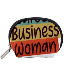 Woman T- Shirt Career Business Woman T- Shirt Accessory Pouch (small) by maxcute