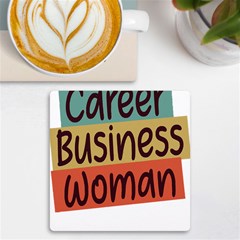 Woman T- Shirt Career Business Woman T- Shirt Uv Print Square Tile Coaster  by maxcute