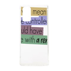 Woman T- Shirt If I Was Meant To Be Controlled I Would Have Came With A Remote T- Shirt (1) Samsung Galaxy Note 20 Tpu Uv Case