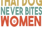 Women And Girls T- Shirtthat Dog Never Bites Women  T- Shirt Play Mat (Square) Front