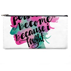 Women Empowerment Inspiring Quote Femin T- Shirt Women Empowerment Inspiring Quote Feminist Tee For Pencil Case by maxcute