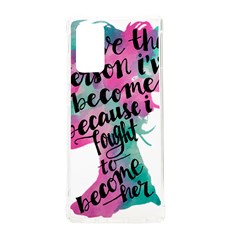 Women Empowerment Inspiring Quote Femin T- Shirt Women Empowerment Inspiring Quote Feminist Tee For Samsung Galaxy Note 20 Tpu Uv Case