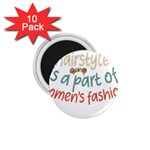 Women Empowerment Inspiring Quote Femin T- Shirt Women Empowerment Inspiring Quote Feminist Tee For 1.75  Magnets (10 pack)  Front