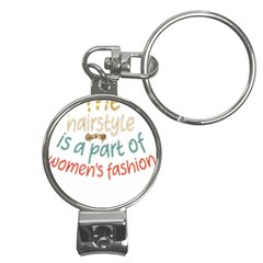 Women Empowerment Inspiring Quote Femin T- Shirt Women Empowerment Inspiring Quote Feminist Tee For Nail Clippers Key Chain by maxcute