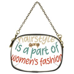 Women Empowerment Inspiring Quote Femin T- Shirt Women Empowerment Inspiring Quote Feminist Tee For Chain Purse (one Side) by maxcute