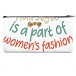 Women Empowerment Inspiring Quote Femin T- Shirt Women Empowerment Inspiring Quote Feminist Tee For Pencil Case Back