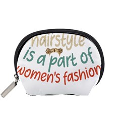 Women Empowerment Inspiring Quote Femin T- Shirt Women Empowerment Inspiring Quote Feminist Tee For Accessory Pouch (small) by maxcute